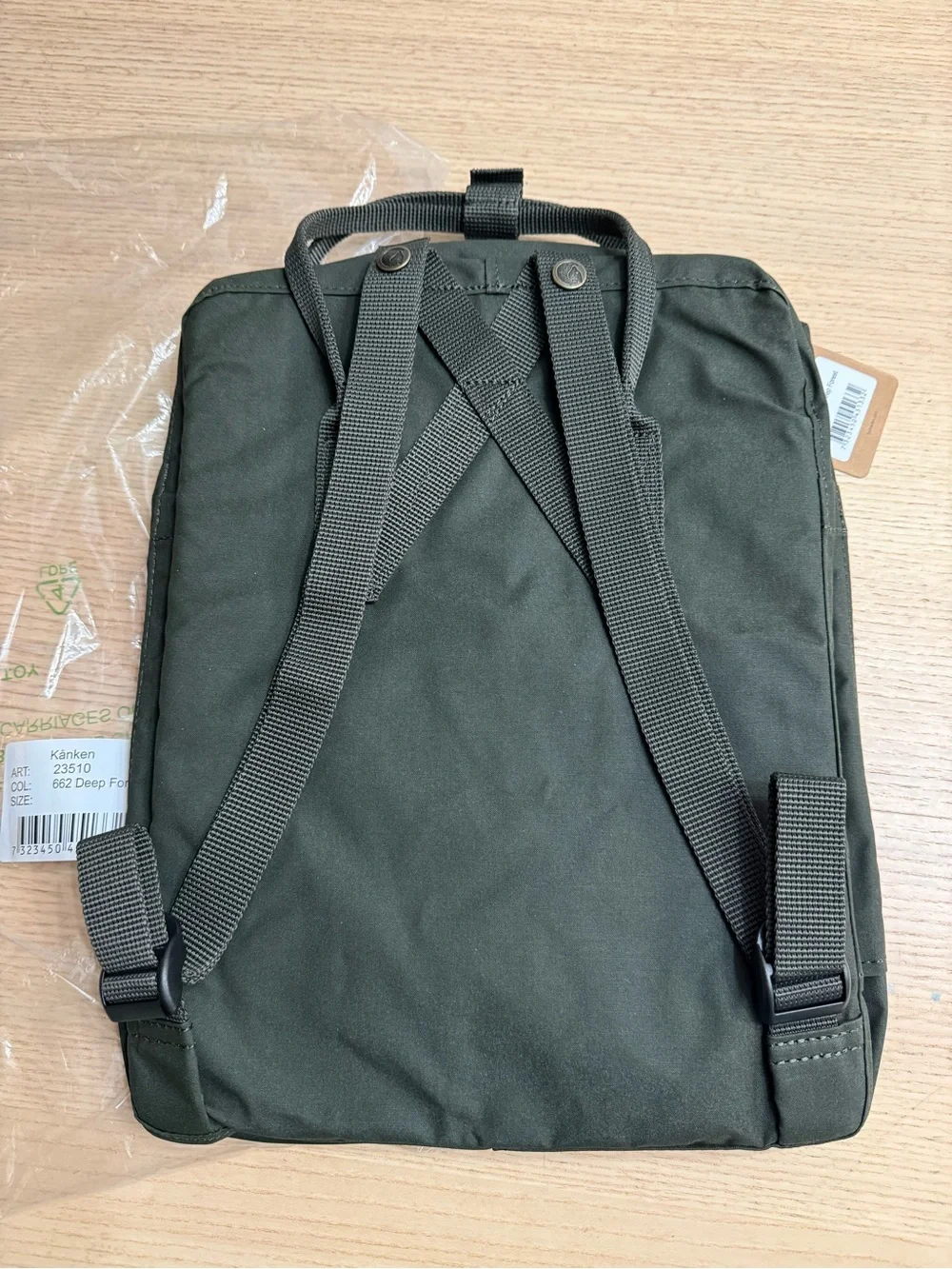 Fjallraven Kanken Bag - Deep Forest Backpack BNWT NEW